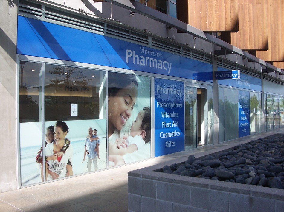 Retail Window Graphic - Pharmacy